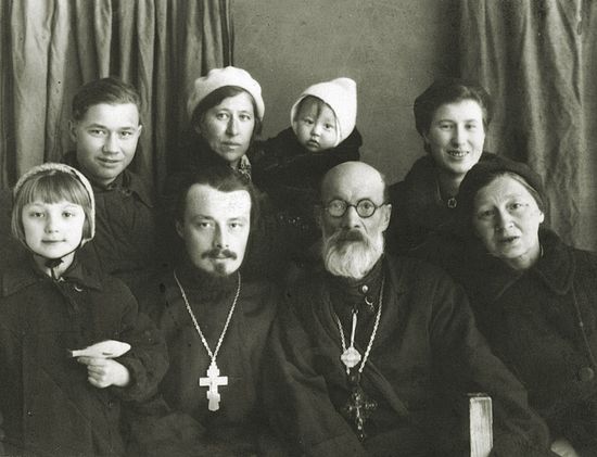 Семья Правдолюбовых. Г. Спасск-Рязанский, 1947 год
